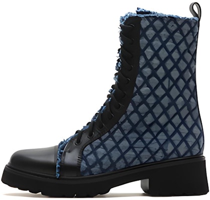 (Women) Joypeace Retro Martin Boots 'Denim Blue Quilted' YQB38DZ2 Buy (Women) Joypeace Retro Martin Boots 'Denim Blue Quilted' YQB38DZ2