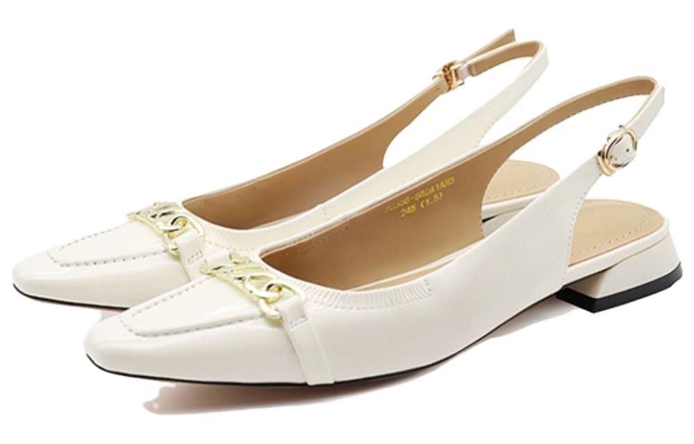 Lookbook (W) Joypeace 復古方頭扣平底『休閒皮革』鞋 88088CH3-1