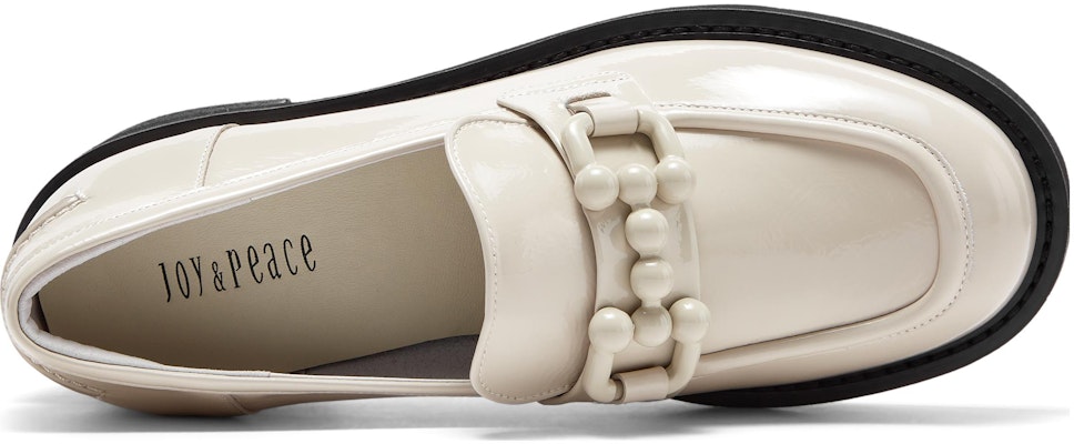 (W) Kasut Loafer Joypeace Tumit Blok Hujung Bulat 'Siri Bubblegum' YQB63CA3 2