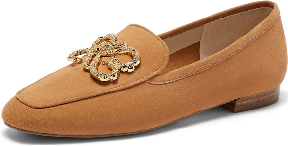 (W) Joypeace Sam Edelman Joy Peace Loafers 'Cinnamon Baguette Retro Metal Buckle' YOK50CA3 Order (W) Joypeace Sam Edelman Joy Peace Loafers 'Cinnamon Baguette Retro Metal Buckle' YOK50CA3