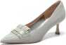 Order (W) Joypeace Kasut Sheepskin Tumit Stiletto Toe Tajam '6cm' Mudah Sangkut YUW13CA3