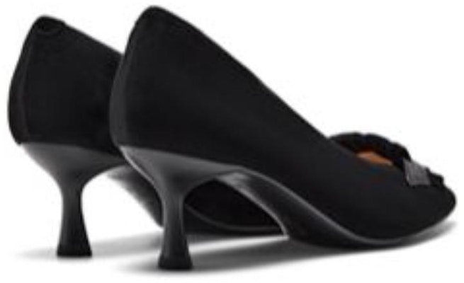 (Women) Joypeace Sheepskin Pointed Toe Slip-On Stiletto '6cm Heel' YUW13CA3 1