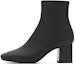 Buy (W) Boot Ankle Zip Fesyen Tumit Tebal Kotak Joypeace '6.5cm' Kulit Biri-biri. YSN27DD2