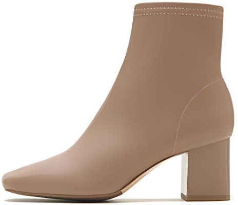 (Women) Joypeace Sheepskin Square Toe Chunky Heel Fashion Zipper Ankle Boot '6.5cm' YSN27DD2 Order (Women) Joypeace Sheepskin Square Toe Chunky Heel Fashion Zipper Ankle Boot '6.5cm' YSN27DD2