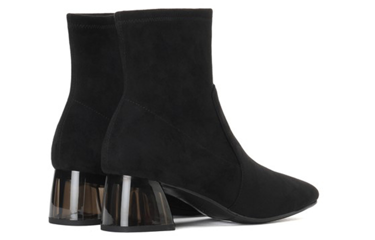 (W) Joypeace Short Ankle Boots 'All Black' 圖 4