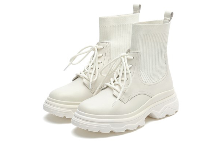 Order (W) Joypeace短靴“真美诗白” J4NA9006DA1DD0