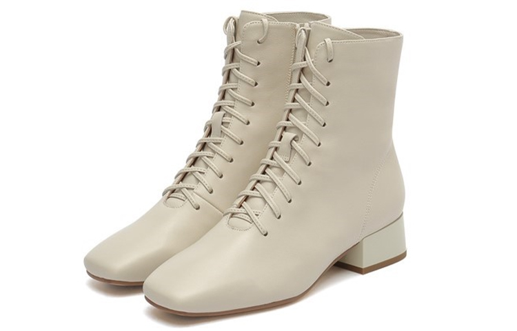 Order (W) 조이피스 숏 마틴 부츠 '베이지' JZPZW327DD1DZ0