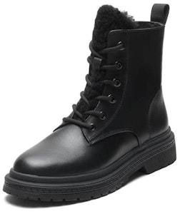 (W) ジョイピース ショートマーティンブーツ「ブラックフリースライニング」 JFD969ZBRU2DD0 Order (W) ジョイピース ショートマーティンブーツ「ブラックフリースライニング」 JFD969ZBRU2DD0