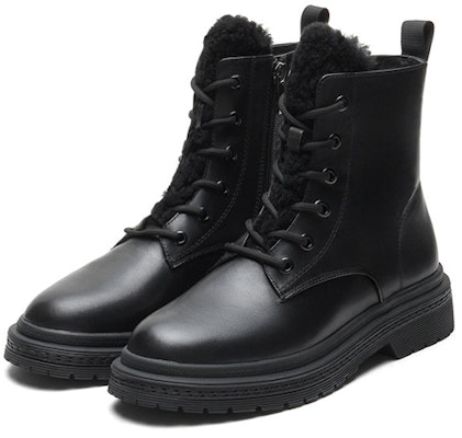 (Women) Joypeace Short Martin Boots 'Black Fleece-Lined' JFD969ZBRU2DD0 Lookbook (Women) Joypeace Short Martin Boots 'Black Fleece-Lined' JFD969ZBRU2DD0