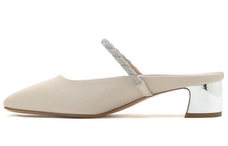 (Women) Joypeace Stiletto 'Beige Ankle-Strap' JZPZG617DD1AH1