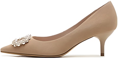 (Women) Joypeace Stiletto 'Sheepskin Rhinestone' YRW35CQ2 (Women) Joypeace Stiletto 'Sheepskin Rhinestone' YRW35CQ2