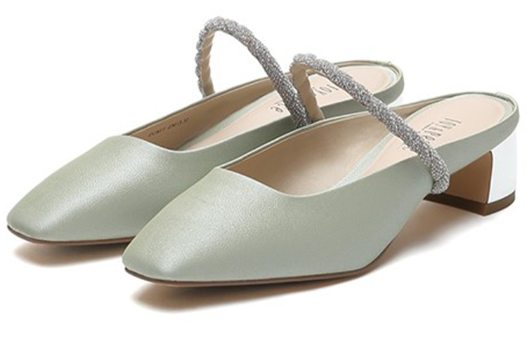 (W) Joypeace True Poetry Ankle-Strap High Heels 'Grey Green' 圖 3