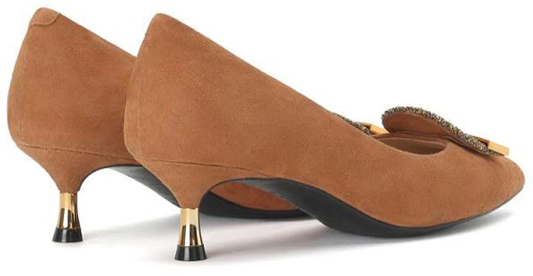 (W) 卓诗尼棕色天鹅绒高跟鞋 J92KL301DS1AQ1 Shop (W) 卓诗尼棕色天鹅绒高跟鞋 J92KL301DS1AQ1