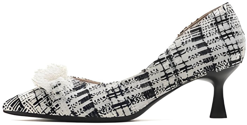 (Women) Joypeace Vintage Pointed 'Chanel-Inspired Black Heels' ZKU98CQ2 Buy (Women) Joypeace Vintage Pointed 'Chanel-Inspired Black Heels' ZKU98CQ2