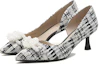 Order (Women) Joypeace Vintage Pointed 'Chanel-Inspired Black Heels' ZKU98CQ2