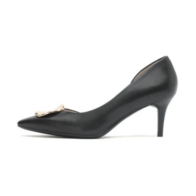 (W) Joypeace Vintage Stiletto High Heels 'Black'