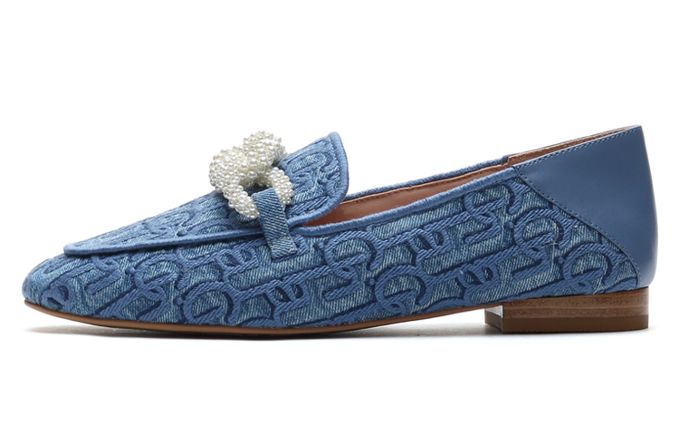 (Women) Joypeace x Laurence&Chico Loafer 'Simplistic Fashion Casual Blue' JZPYOK14DM1CA1