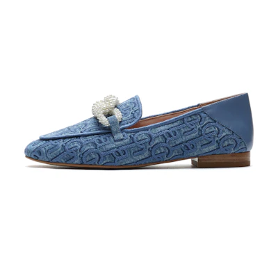 (W) Joypeace Laurence&Chico Loafer 'Simplistic Fashion Casual Blue'