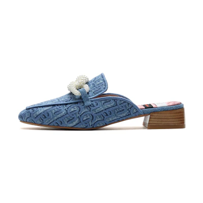 (W) Joypeace Laurence&Chico Mule 'Simple Chic Blue'