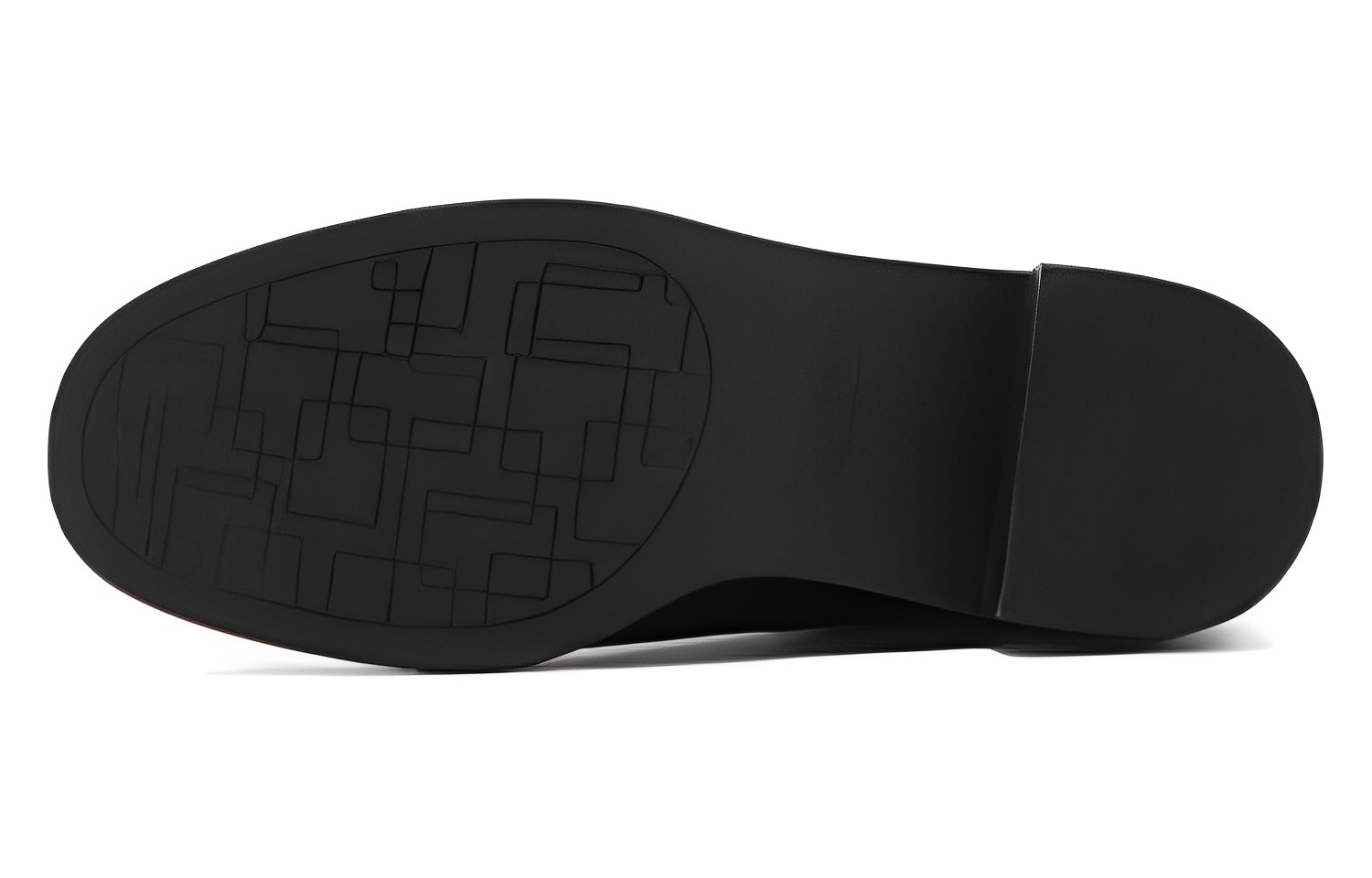 (W) Joypeace ZMS 'Black Metal Buckle Chunky Heel Chelsea Boot' 圖 4