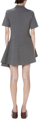 (W) JW Anderson Gaun Lengan Pendek Asimetrik Colorblock Kelabu Gelap JD0037PG1479-938 Lookbook (W) JW Anderson Gaun Lengan Pendek Asimetrik Colorblock Kelabu Gelap JD0037PG1479-938