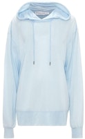 (Women) JW Anderson Solid Color Transparent Hoodie Light Blue JW0150PG0843-806 (Women) JW Anderson Solid Color Transparent Hoodie Light Blue JW0150PG0843-806