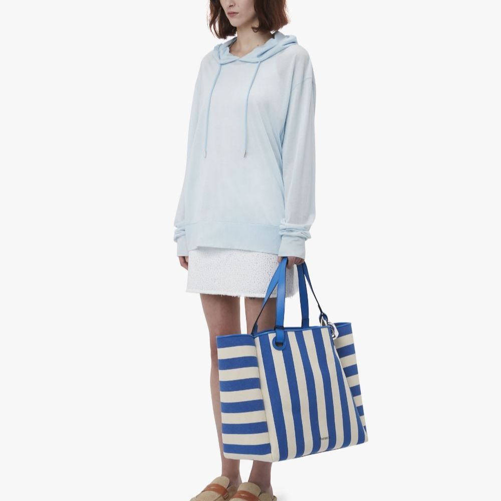 Purchase (W) JW Anderson Baju Hoodie Lutsinar Warna Biru Muda JW0150PG0843-806