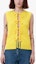 Lookbook (W) JW Anderson Camiseta Sin Mangas Amarilla de Cuello Redondo con Lazo KW1140YN0327-221