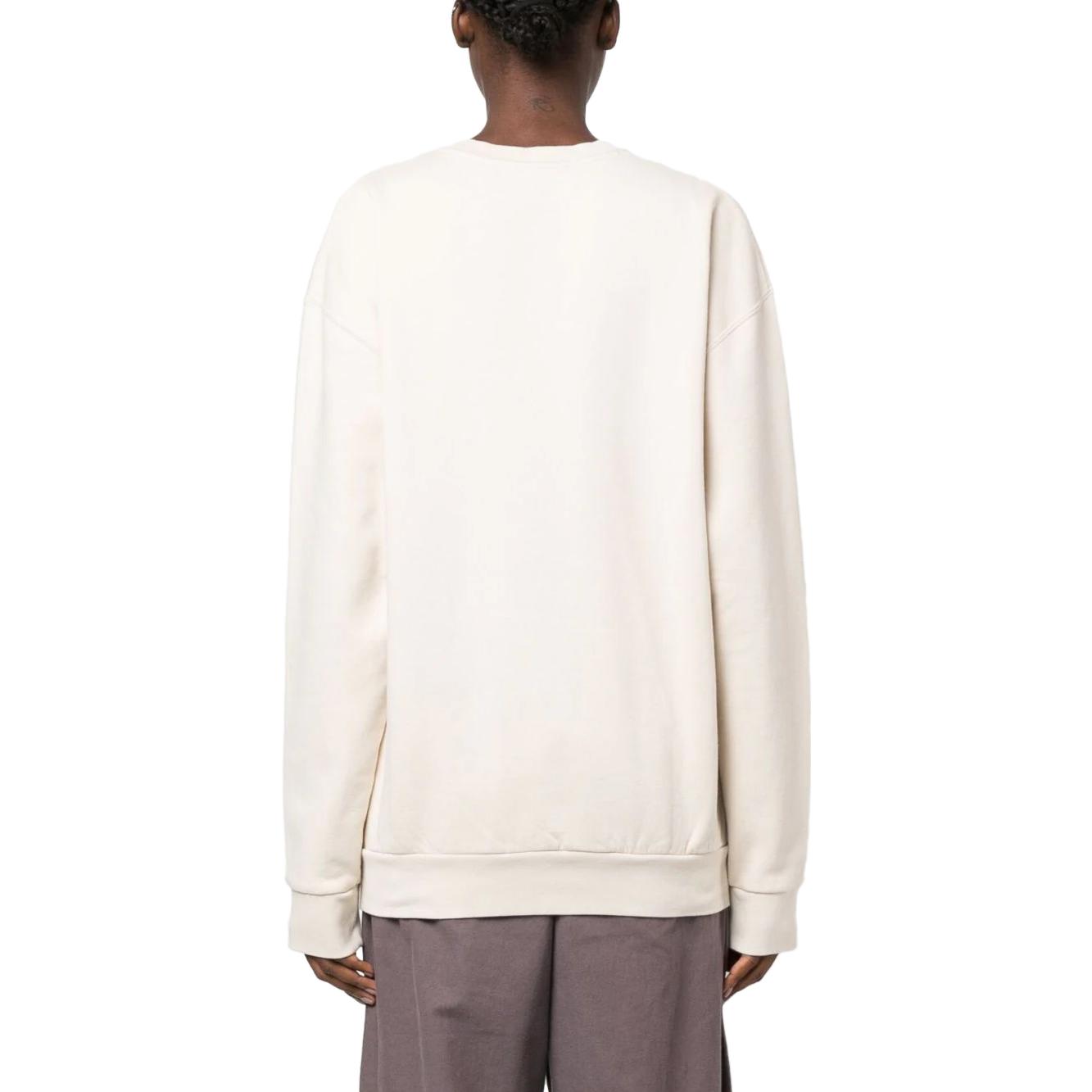 Shop (Women) JW Anderson Letter Print Sweatshirt White JW0123PG1390-132