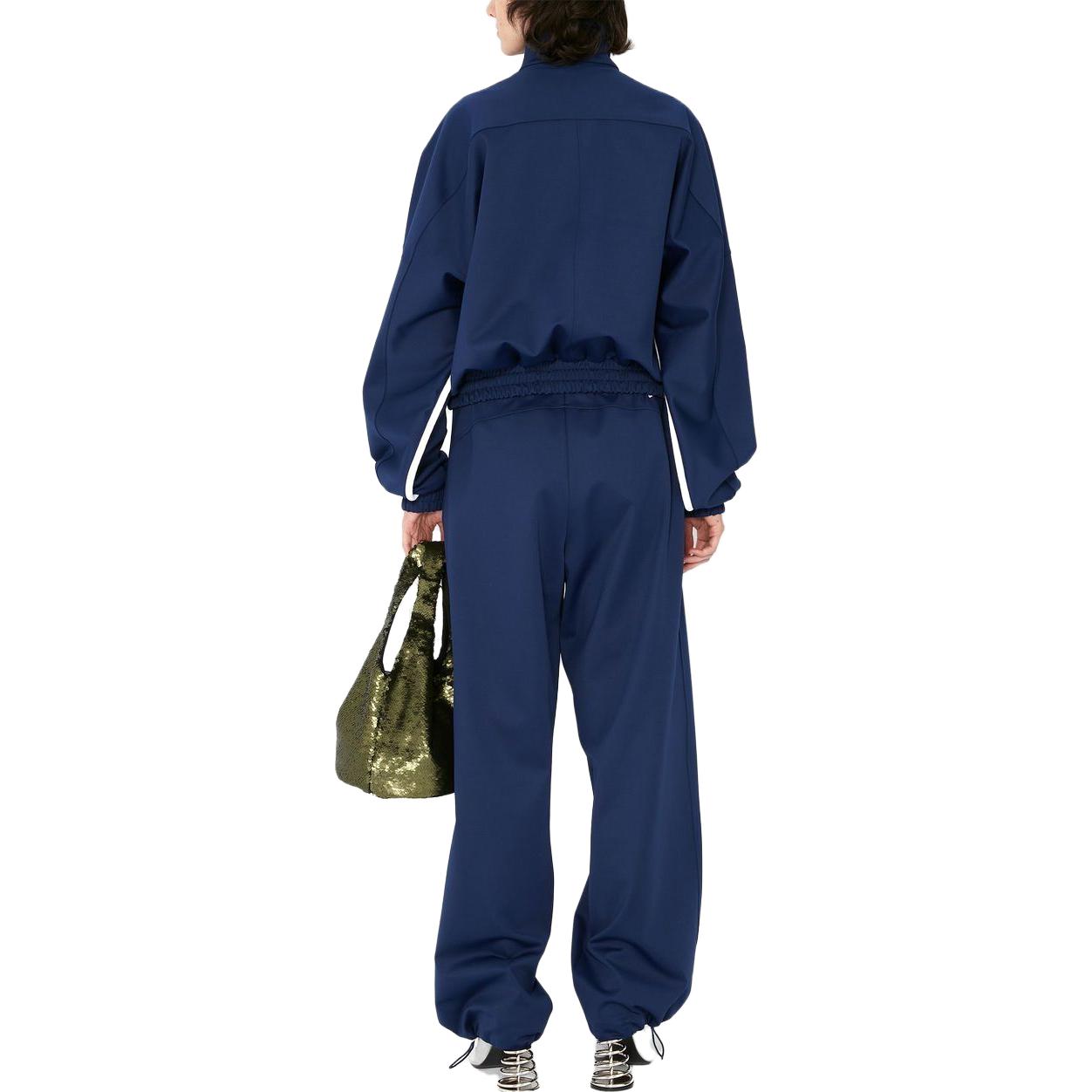 Purchase (W) JW Anderson Seluar Joggers Knit Elastik Warna Biru. JR0011-PG0999-884