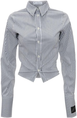 (W) Camisa Blanca Rayas Solapa JW Anderson SS23 Mujer SH0234-PG1327-971 Buy (W) Camisa Blanca Rayas Solapa JW Anderson SS23 Mujer SH0234-PG1327-971