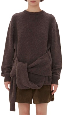 (W) JW Anderson SS24 Coklat Baju Sejuk Knit Lengan Panjang KW1263YN0384958-BROWN Lookbook (W) JW Anderson SS24 Coklat Baju Sejuk Knit Lengan Panjang KW1263YN0384958-BROWN