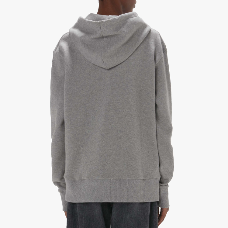 Shop (W) JW Anderson SS24 Sudadera con Capucha Oversize Estampado de Gato Gris JW0203PG0771945