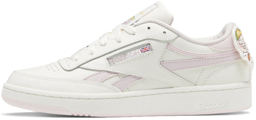 Reebok sales white pink