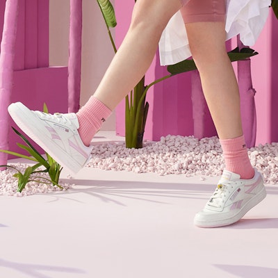 (W) Reebok Kakao x Club C Zapatillas /Rosa 'Blanco' GV8584 Details for (W) Reebok Kakao x Club C Zapatillas /Rosa 'Blanco' GV8584