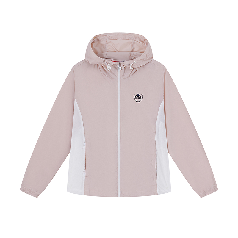 (Women) Kappa 1916 Series Red Hooded Water-Resistant Sports Jacket K0E62FJ23-5005