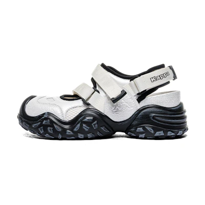 (W) Kappa 'Black Beach Sandal'