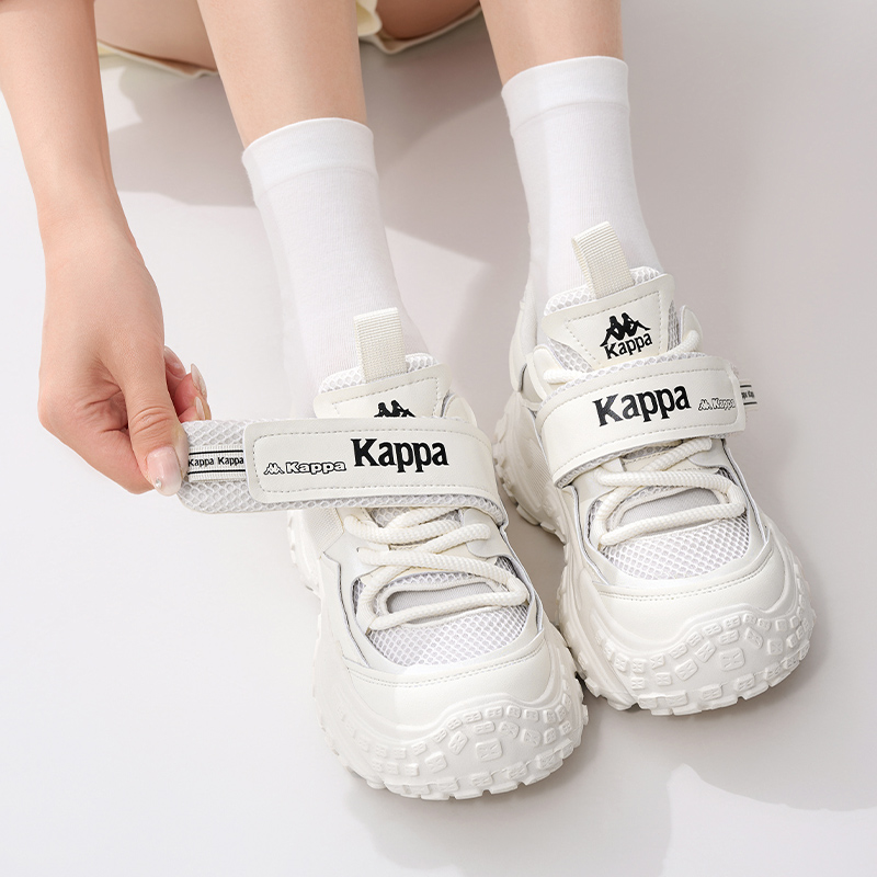 Sizing (W) Kappa 'Kasut Daddy Putih Klasik' K0E45MC52J-012