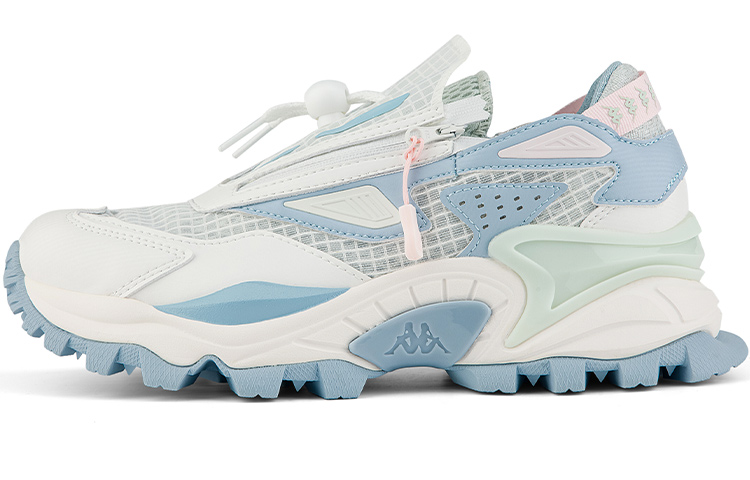 (W) Kappa 'White Blue'