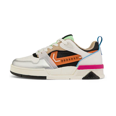 (W) Kappa 'White Casual Leather Sneaker'