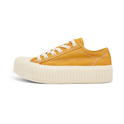 (W) Kappa 'Yellow Striped Panel'