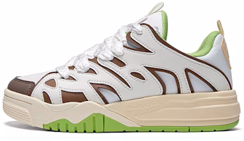 (Women) Kappa Authentic Retro Low 'Winter White/Dachshund Brown' K0D85CC40CJ-0106 (Women) Kappa Authentic Retro Low 'Winter White/Dachshund Brown' K0D85CC40CJ-0106