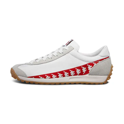 (W) Kappa BANDA 'Retro White Red'