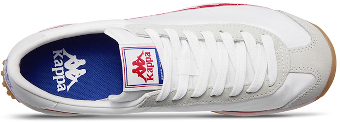 Kappa BANDA 復古串標 低幫 運動休閒鞋 女款 白紅 Purchase Kappa BANDA 復古串標 低幫 運動休閒鞋 女款 白紅
