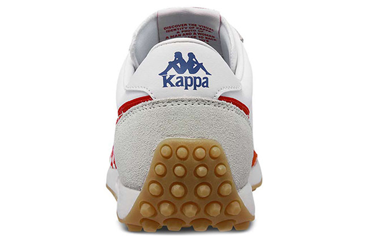 Details for Kappa BANDA 復古串標 低幫 運動休閒鞋 女款 白紅