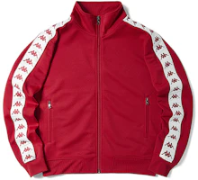 (Women) Kappa Banda Red Track Jacket Sportswear Casual Zip-Up KPDTWWK61M (Women) Kappa Banda Red Track Jacket Sportswear Casual Zip-Up KPDTWWK61M