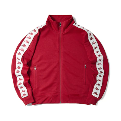 (Women) Kappa Banda Red Track Jacket Sportswear Casual Zip-Up KPDTWWK61M