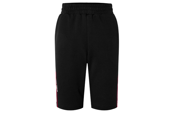 (Women) Kappa Black Letter Straight-Leg Sports Shorts K0B42DY08D