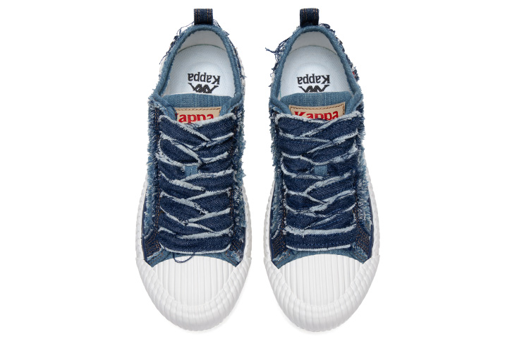 (W) Kappa Canvas Low 'Blue White' 圖 4