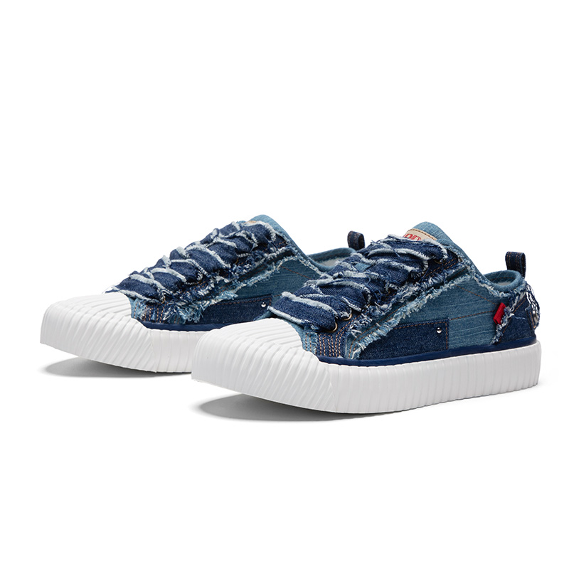 (W) Kappa Canvas Low 'Blue White' 圖 7